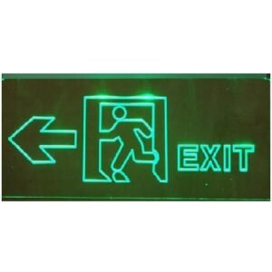 Supplier of LED Hanging Exit Light with Left Arrow Sign in UAE